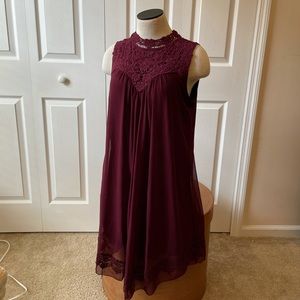 Garnet Altar’d State Chiffon Dress
